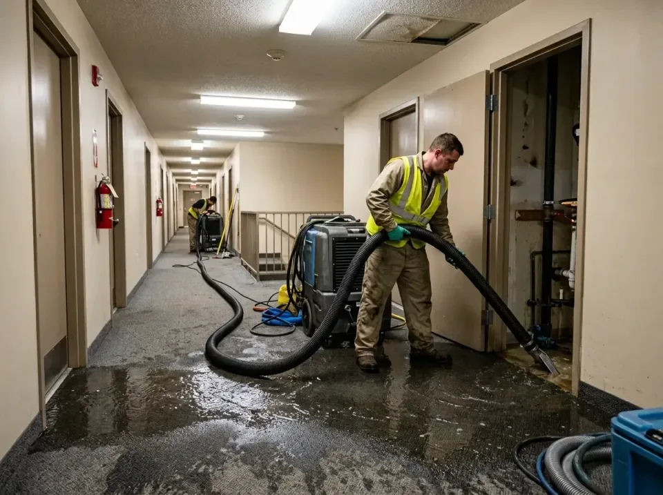 multi-unit-apartment-hallway-f-005 — frequently asked questions, Emergency Burst Pipe Water Extraction & Removal in Riva, MD
